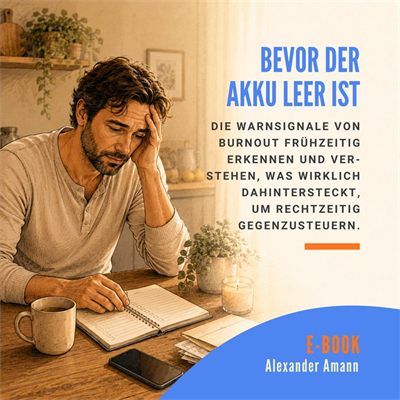 Cover E-Book „Minikurs Burnout“