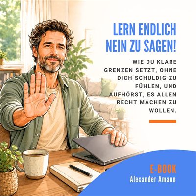 Cover E-Book „Minikurs Grenzen setzen“
