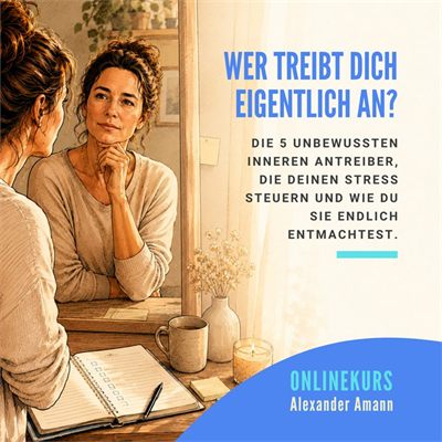Cover Onlinekurs „Minikurs Innere Antreiber“