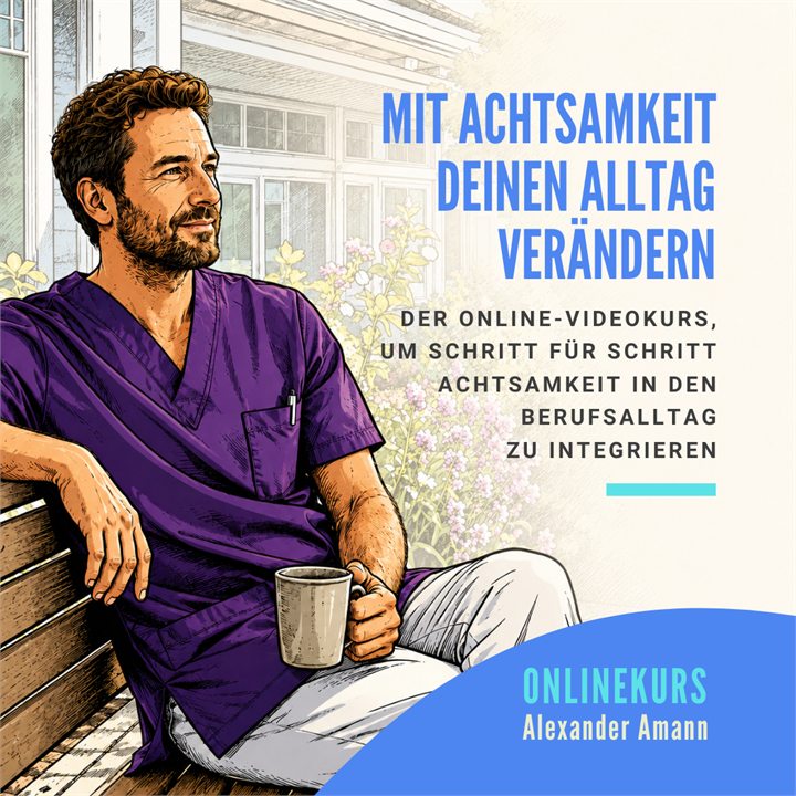 Cover Videokurs „Mit Achtsamkeit Deinen Alltag verändern“