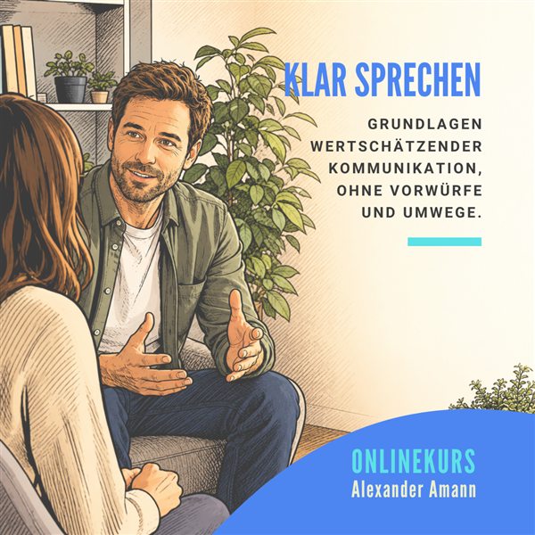 Kurscover „Klar sprechen“