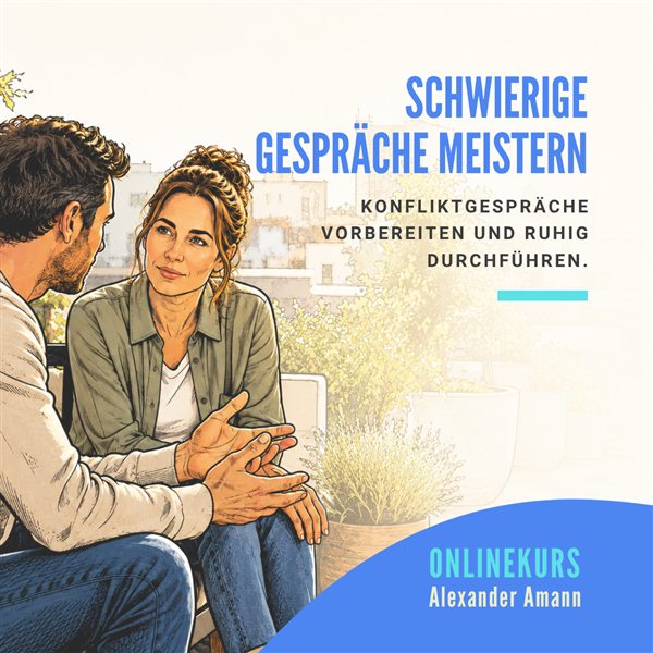 Kurscover „Schwierige Gespräche meistern“